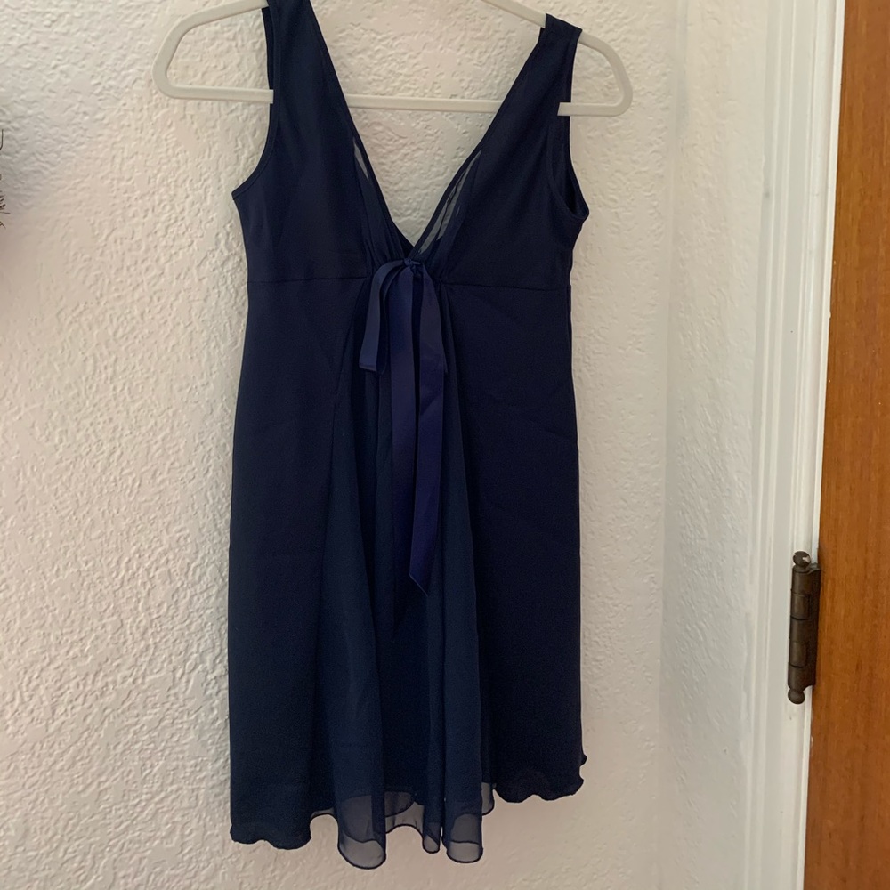 Neiman Marcus Silky Blue Lingerie XS